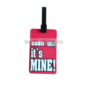 Custom Soft Pvc Travel Luggage Tag for Promotion Gifts thumbnail-3