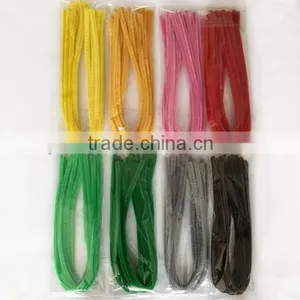 Factory Supply 0.8*50cm DIY Crafts Thick Chenille Stems Pipe Cleaners Series thumbnail-3