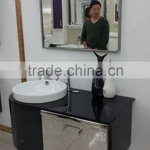 1000x510mm Commercial Stainless Steel Bathroom Vanity GD2001 thumbnail-1