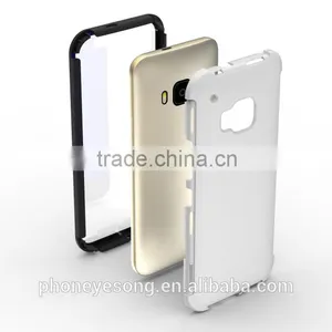 Shenzhen Factory Direct Sale Mobile Accessories 2 in 1 Tpu pc Phone Case for HTC M9 thumbnail-3
