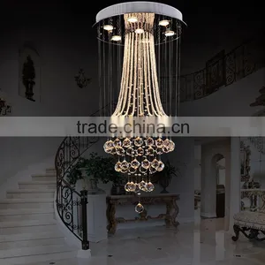 Eyptian Crystal Raindrop Ceiling Chandelier Lighting Modern 92040 thumbnail-2