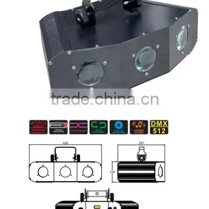 Popular DMX512 Sound-active RGBW Dance Floor LED Disco DJ Light thumbnail-2