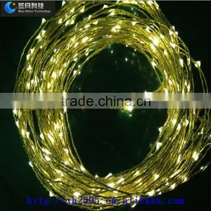 China Supplier 2m 600leds Cheap SMD Led Mini Chain Light With Snowflake thumbnail-4