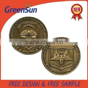 Antique Brass Metal Collective Coin thumbnail-1