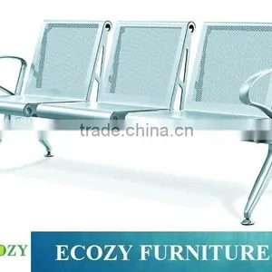 Metal Public Seating Chair for Waiting Room, Public Waiting Bench Chair thumbnail-1