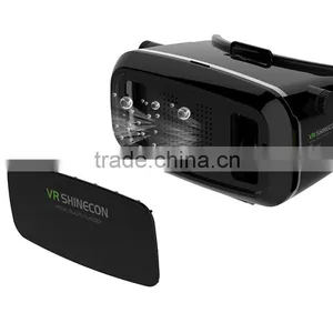 Shinecon VR Virtual Reality 3D Glasses Helmet Google Cardboard Oculus Rift DK2 for IPhone Samsung 4.7 ~ 6 Inch Smartphone thumbnail-5