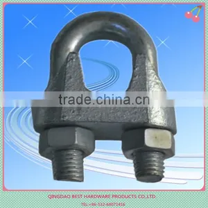 MARINE FASTENER DIN741 MALLEABLE WIRE ROPE CLIP thumbnail-2