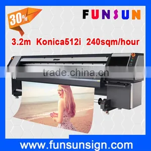 Hot Selling Flex Banner Printer Funsunjet FS-3204N/3208N thumbnail-1
