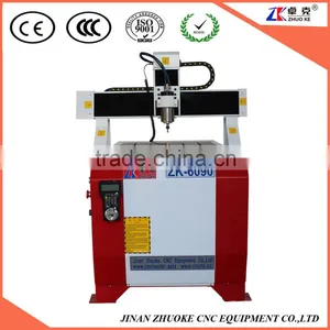 Factory Price Simple Operation 6090 CNC Router With Ballscrew Transmission PCI NCStudio Control Wireless Handle 600*900MM thumbnail-1