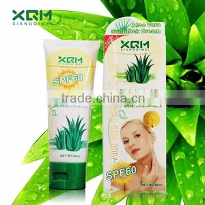 New Arrival XQM SPF60 PA+++ Natural Organic Aloe Sunscreen Brands Whitening Cream With Sunscreen Protection thumbnail-1