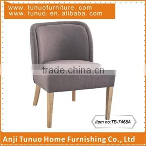 Mini Upholstery Chair,Starbucks Use,Rubber Wood&fabric,piping Around,TB-7468A thumbnail-2