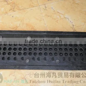 1000*350*50mm Heavy Strength Speed Hump for Crossing/High Quality Hot Sell Rubber Speed Hump Used in Intersection thumbnail-5