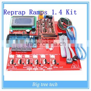 Consumer Electronics Reprap Ramps 1.4 Kit +Mega 2560 +Heatbed Mk2b + 12864 LCD Controller + DRV8825 + Mechanical Endstop+ Cables thumbnail-1