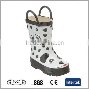Fashion Best Selling Dog Design White Disposable Rain Boot thumbnail-1