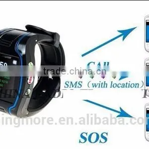 2016 Live Tracking GPS Watch Tracker for Senior Citizen With Two Way Talking and Sos Button thumbnail-5