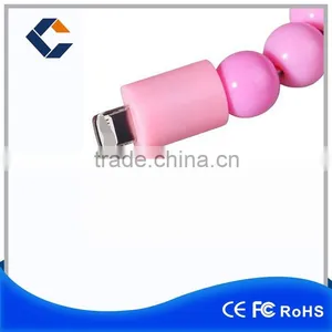 2016 New High Quality Buddha Beads Usb Charging Cable Date Cable for Apple Iphone 6 Quality Choice thumbnail-2