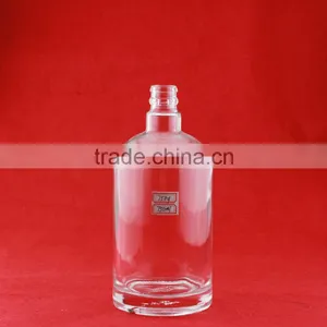 Popularity Cheap Printing Triangle Shape Bottles Vodka Liquor Frosted Bottle Super Flint Spirit Bottles thumbnail-6