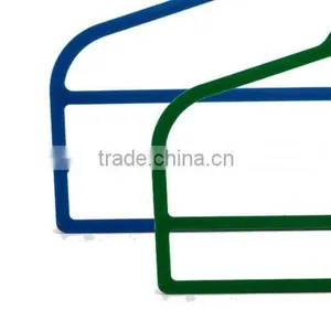 Plastic Velvet Hanger Clothes Hanger ASDF12 thumbnail-2