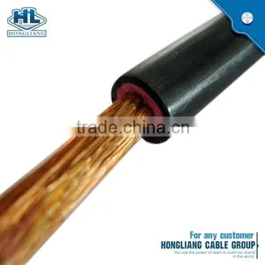 Flexible Copper Conductor Rubber Insulation and Jacket Electric Welding Cable thumbnail-1
