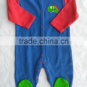 Baby Sleepsuit 2016 New Design Best Quality 100% Cotton Interlock thumbnail-1