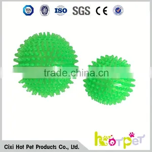 Wholesale Green Color Different Size Dog TPR Toy Rubber Dog Toy Dog Chew Toy thumbnail-1