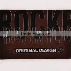 Man's Jeans pu Leather Labels ,leather Labels Made in China thumbnail-3