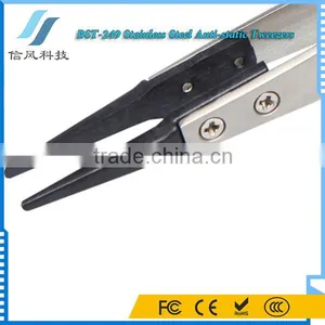 BST-249 Highly Precise Stainless Steel Anti-static Tweezers thumbnail-6