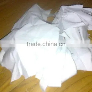 White Poly-Cotton Clips thumbnail-1