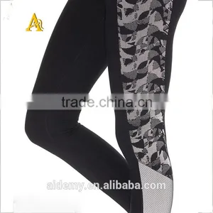 Active High Quality Hot Spandex GYM Workout Seamless Womens Leggings Plain thumbnail-2