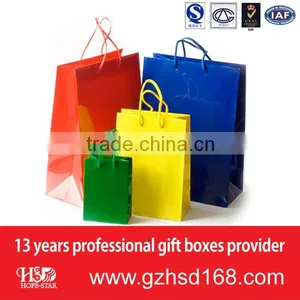 2016 Custom Logo Printed Paper Shopping Bag, Shopping Gift Paper Bag Wholesale thumbnail-1