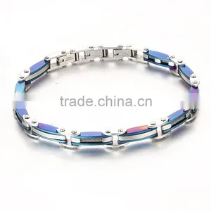 Fashion Anchor Bracelet Stainless Steel New Diesign Bracelets SSBL040 thumbnail-1