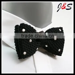 Fashion Silk Knitted Bow Tie Custom Bow Tie In Good QualityKB01 thumbnail-2