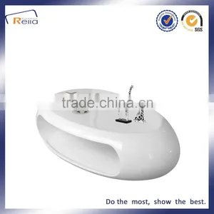 ELEGANT WHITE NEW DESIGN FIBER GLASS COFFEE TABLE UNIQUE TEA TABLE thumbnail-1