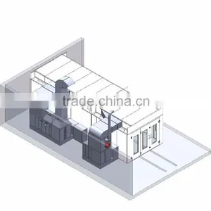 JF Painting Line Automatic Painting Line Spray Booth thumbnail-1