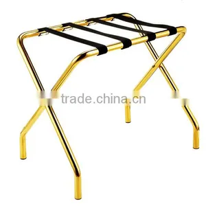2016 Good Quality Stainless Steel Brushed Luggage Rack for Hotel thumbnail-5