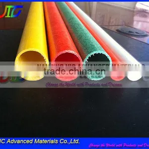Supply Pultruded Fiberglass Tube,High Strength,Light Weight,Colourful,,Flame Retardant thumbnail-1
