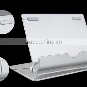 2016 Hot Sale 360 Degree Rotating Adjustable Aluminum Tablet Stand For 13inch Tablet PC Display thumbnail-2