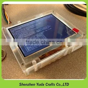 Engraved Plexiglass Display Case CNC Fabrication Engraver Custom Acrylic RPi Case thumbnail-4