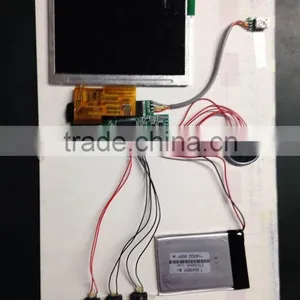 5'' Tft Lcd Pcb Video Brochure Module 5inch Lcd Scree Video Module Brochure thumbnail-3