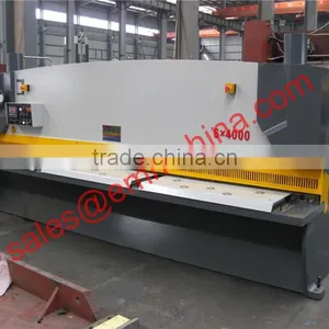 QC12Y-8x4000 Hydraulic Manual Sheet Metal Shearing Machine thumbnail-5