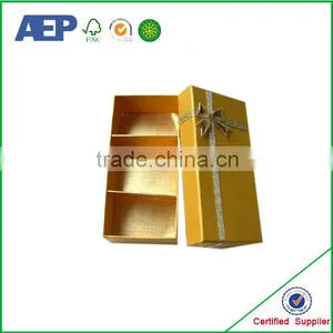 Costom Logo Paper High Quality Chocolate Gift Box thumbnail-1