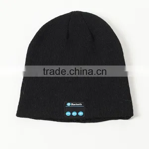 Bluetooth Beanie Hat,Winter Outdoor Sport Premium Knit Cap With Wireless Stereo Headphone thumbnail-3