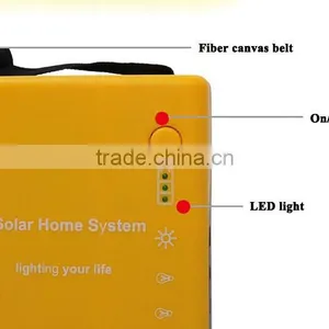 Yellow Solar Lantern With Mobile Phone Charger thumbnail-6