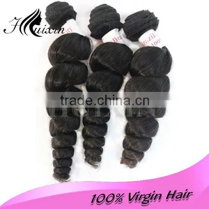 Factory Wholesale Price Unprocess 6A Grade Straight Human Hair Weave Virgin Brazilian Hair thumbnail-6