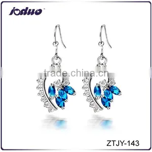 Luxury Geometry Wedding Dangle Earring ZTJY-143 thumbnail-1