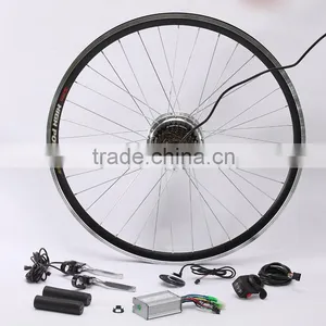 350w 20 Inch Wheel Electric Bicycle Motor Kit/8 Fun Electric Bike Geared Conversion Kit thumbnail-1