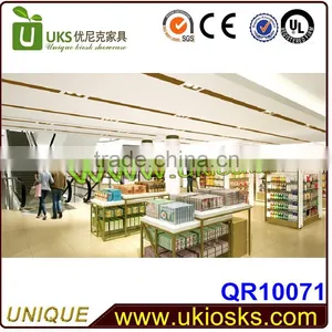 Cutsom Made Modern Easy Operation Retail Store Display&retail Store Wood Display Shelf thumbnail-1