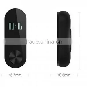 Original Xiaomi Mi Band 2 Smart Wristband Heart Rate Monitor Bluetooth Bracelet Black thumbnail-2