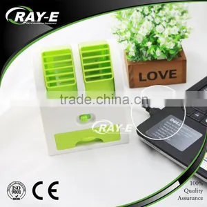 2016 New Type Portable Bladeless Adjustable Cooling Air Conditioning USB Mini Fan thumbnail-3