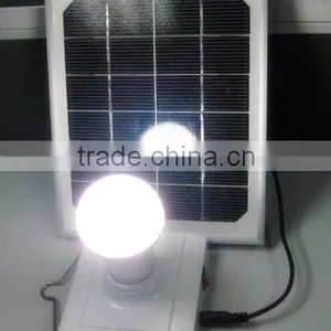 3W Portable Solar Home Light With 4400mAh Lithium Battery for Lighting and Phone Charging thumbnail-4